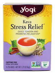 Yogi Tea Kava Stress Relief Caffeine Free Yogi Tea Yogi Green Tea Skin Detox Tea