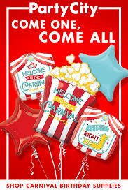 Shop Party City For Carnival Themed Birthday Party Supplies Carnival Birthday Party Theme Carnival Themed Party Carnival Birthday Parties