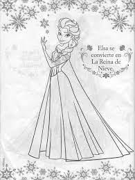Elsa De Frozen Un Dibujo Para Colorear A Disney Frozen Princess Draw Kids Paint Color Practice Phot Frozen Para Colorear Frozen Disney Dibujos De Frozen