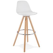 Soft edge 30 bar stool by hay. Octave Scandinavian Design Bar Stool White