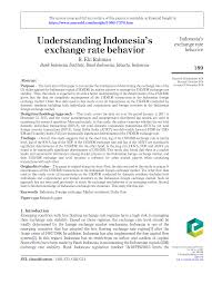 198 usd us dollar to myr malaysian ringgit. Https Www Emerald Com Insight Content Doi 10 1108 Sef 09 2018 0296 Full Pdf Title Understanding Indonesias Exchange Rate Behavior