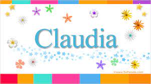 Claudia Significado De Claudia