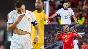 France player ratings vs Spain: Too little, too late for Les Bleus! Brilliant Rayan Cherki and exceptional Kylian Mbappe fall short of incredible turnaround as Didier Deschamps' side lose 5-4 in Nations League semi-final classic