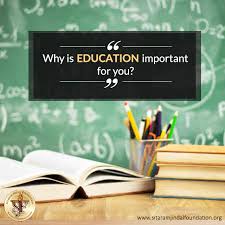 We Always Say That Education Is Important But The Reasons Are Different For Each Person Why Do You Think Education Is Impo Think Education Education Learning