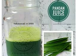 Resep Pandan Juice Ekstrak Pandan Pewarna Hijau Alami Oleh Sukmawati Rs Cookpad