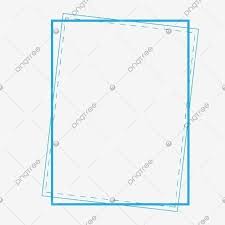 Blue Border Rectangle Clipart Blue Rectangle Png And Vector With Transparent Background For Free Download Border Clip Art Vector