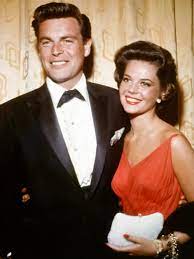 Natalie and Robert Wagner at “The Diary Of Anne Frank” movie premiere in  1959. In 1955, Natalie was under consideration to portray Anne in the  Broadway production but ultimately the role went