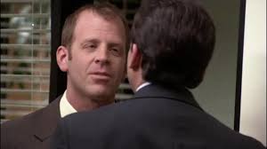 Michael Scott Giving Toby A Rock