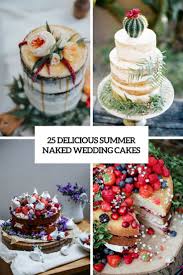 Two adorable (and completely edible!) hardback books with. 25 Delicious Summer Naked Wedding Cakes Weddingomania