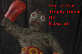 The swamp outside the baker . Resident Evil 7 End Of Zoe Trophy Guide Roadmap End Of Zoe Playstationtrophies Org