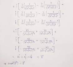 Such an example is seen in 2nd year university mathematics courses. Curl And Divergence Of A Vector Field Homeworklib