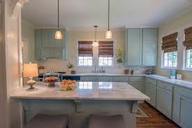 Grey kitchens with blue cabinets white counterspells mtg. Contemporary White Kitchen With Blue Cabinets Hgtv