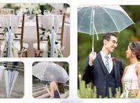 Amazon.com: Merkaunis 30 Pack Clear Wedding Umbrellas Bulk ...