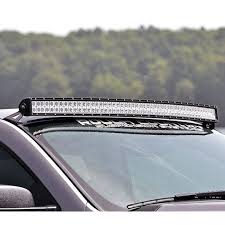 Rough Country 54 Inch Curved Led Light Bar Upper Windshield Mounting Brackets Gm Pickup Suv Poly Performance