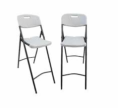 Plastic Folding Bar Chair White Home In 1 Chair Cocktail Chair Bar Chairs