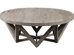 Simple black tube metal base; Uttermost Living Room Kendry Reclaimed Wood Coffee Table 24928 Evans Furniture Galleries Chico