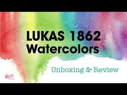 lukas 1862 watercolor unboxing review