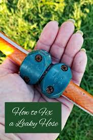Having a leaky garden hose connection is so bothersome. How To Fix A Leaky Garden Hose Garden Hose Organic Gardening Fix It