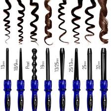 Amazon Com Irresistible Me Sapphire Best Hair Curler 8 In 1 Complete Affordable Curling Wand Multiple Different Sac Masasi Sac Bakim Ipuclari Sac Stilleri