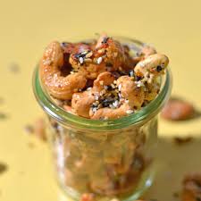 Honey Roasted Everything Bagel Cashews Recipe - Joy to the Food