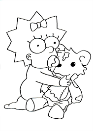 Os simpsons é um desenho animado que é diferente dos programas. Desenhos Dos Simpsons Para Colorir 100 Imagens Para Imprimir