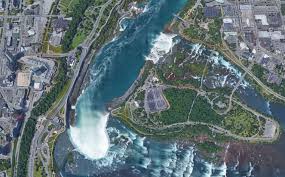 Niagara falls is a group of three waterfalls at the southern end of niagara gorge, spanning the border between the province of ontario in ca. Where Is Niagara Falls