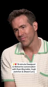 Let’s try this again. My full conversation with Hugh Jackman, Shawn Levy &  Ryan Reynolds for Deadpool & Wolverine. #ryanreynolds #hughjackman  #shawnlevy #deadpool #wolverine #marvel