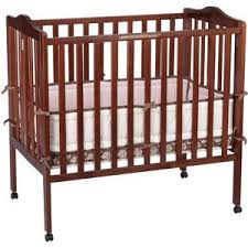 Delta Fold Away Portable Crib Cherry Portable Crib Mini Crib Cribs