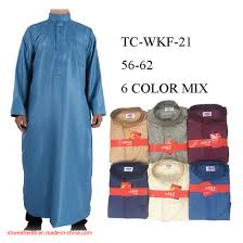 Tidak usah khawatir, bukankah banyak tukang jahit? China Islamic Mens Clothing Kaftan Maxi Muslim Male Shirt Lengan Panjang Abaya Dubai Thobe Pakaian Luar Borong Di Topchinasupplier Com