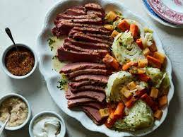 Next time may make more sauce to serve at table side: Easy Instant Pot Corned Beef And Cabbage Makes St Patrick S Day Magical Food Network Fn Dish Behind The Scenes Food Trends And Best Recipes Food Network Food Network