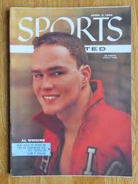 AL WIGGINS Sports Illustrated April 2, 1956 Magazine SWIMMER Ohio State  OLYMPICS