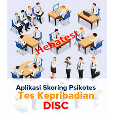 Setelah didapatkan standardized score, maka tahap interpretasi dapat dilakukan. Paket Aplikasi Skoring Psikotes Tes Kepribadian Disc Shopee Indonesia