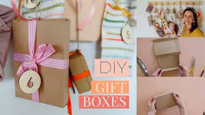 Each box only takes one card and less than fifteen minutes to make. Make Your Own Easy Gift Boxes Without A Template By Clever Poppy Youtube