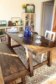 Use a jig with a runner so it can slide along the miter track of the band saw table. Diy Farmhouse Tables For Your Rustic Dinning Room