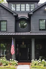 Before you dive in and paint your entire house i always recommend testing a sample area first to make sure you love it! Sherwin Williams Rock Bottom Black Siding Paint Color Black Farmhouse Sherwin Williams Rock Bottom Sherwi In 2021 Paint Colors Benjamin Moore Siding Paint Paint Colors