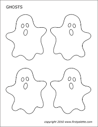 The spruce / kelly miller halloween coloring pages can be fun for younger kids, older kids, and even adults. Ghosts Free Printable Templates Coloring Pages Firstpalette Com