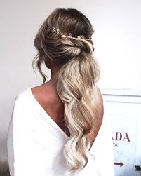 When it comes to your wedding day, it's easy to overthink things. Wedding Ponytail Styles Off 78 Buy