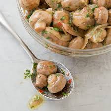 Can one eat mushrooms raw ? Simply Dropping Raw Mushrooms Into A Marinade Won T Do We Show You The Trick To The Best Marinated Mushrooms You Marinated Mushrooms Stuffed Mushrooms Cooking