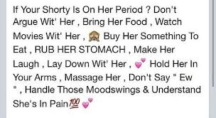 Things To Do When Your Girlfriend Wife Is On Her Period Periodhumor Period Humor Boyfriend Period Quotes Boyfriend Quotes