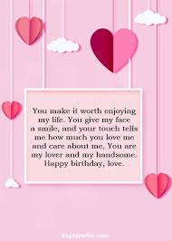 I wish you a happy birthday spent in the presence of your loved ones. 100 Romantic Birthday Wishes For Love Messages Explorepic