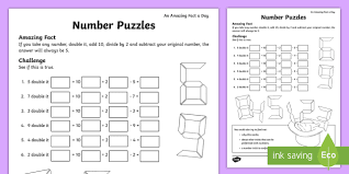 Printable word search puzzles for kids and adults. Maths Number Puzzles For Kids Printable Worksheet