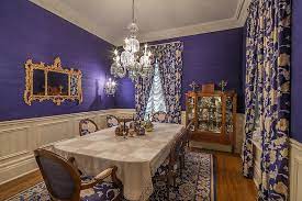 Victoria mansion after last year's first snowstorm. 15 Majestic Victorian Dining Rooms That Radiate Color And Opulence
