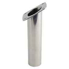 Flush mount rod holder boat. 316 Stainless Steel Flush Mount Rod Holder 30Âº Angled Fmh Boating Supplies Menace Marine