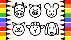 Check spelling or type a new query. How To Draw Animal Faces Coloring And Drawing Toys Trek Youtube