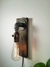 Wall Lamp Light Industrial Sconce Steampunk By Urbanedison Industrial Wall Lamp Sconce Lamp Sconces