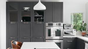 The oslo gray cabinets provide the perfect contrast between the light wood floors, white backsplash, and white ceiling. 21 Ways To Style Gray Kitchen Cabinets
