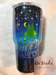 Custom Decorated Stainless Steel Tumbler Etsy In 2021 Tumbler Cups Diy Glitter Tumbler Cups Tumbler Designs