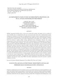 Dengan cara ini, kamu bisa mengembalikan file foto, video ataupun file lainnya yang hilang dan terhapus permanen di android kamu. Pdf An Implementation Study Of Dmm Pmipv6 Protocol On Dual Stack Network Environment