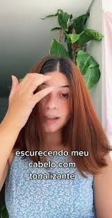 Pintando Meu Cabelo De Cor Canela