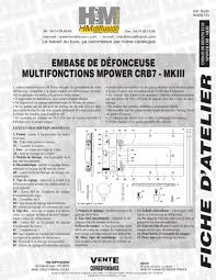 Check spelling or type a new query. Embase De Defonceuse Multifonctions Crb7 Mk Iii Manualzz